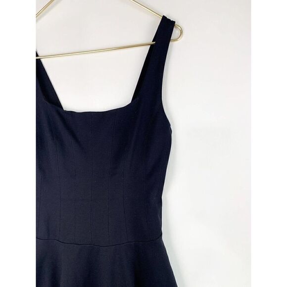 Free People Women’s Size Medium M Black Sleeveless Mini Skater Dress - Picture 2 of 5